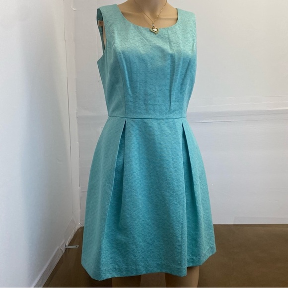 Love21 women’s Mini‎ Dress Size S Seafoam Green zipper sleeveless pre owned - Picture 1 of 16
